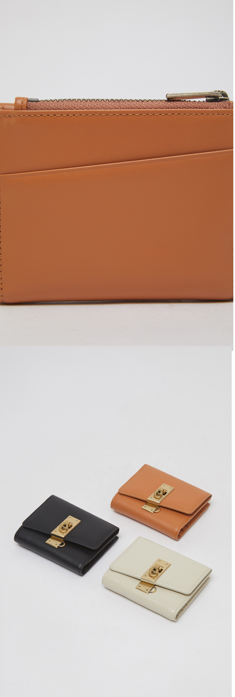 折りたたみ財布 Archivepke Clip wallet(Golden coral) Clip wallet(Golden coral)_Archivépke - 코오롱몰